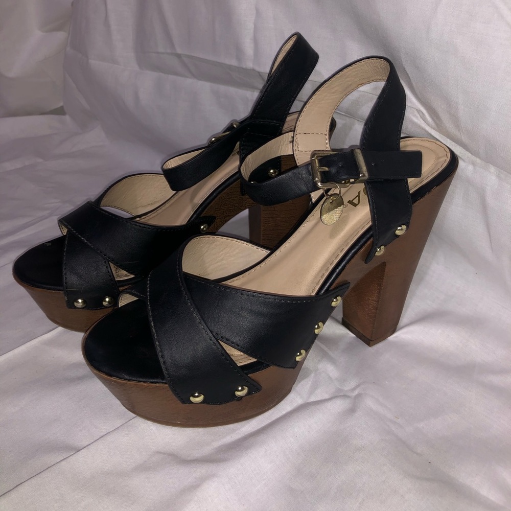 Black heels